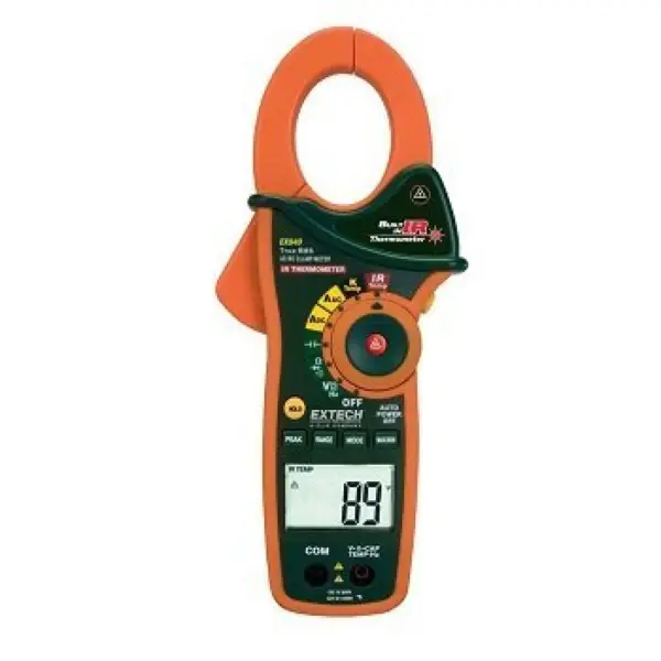Ampe Kìm Với Nhiệt Kế Hồng Ngoại Extech - EX840