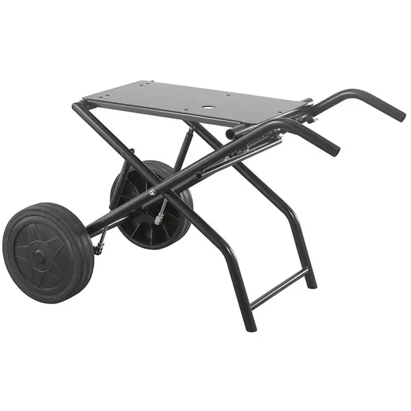 Bàn đỡ di động REMS 344150, cho máy tiện ren có thể gấp gọn