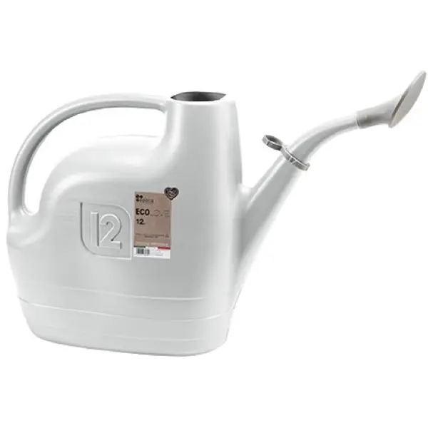 Bình tưới cây U Roa màu trắng 12 lít Ecolove 12, Epoca 8014