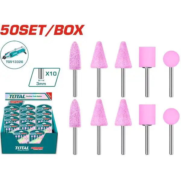 Bộ 10 linh kiện máy mài khuôn mini TAKB1012 TOTAL