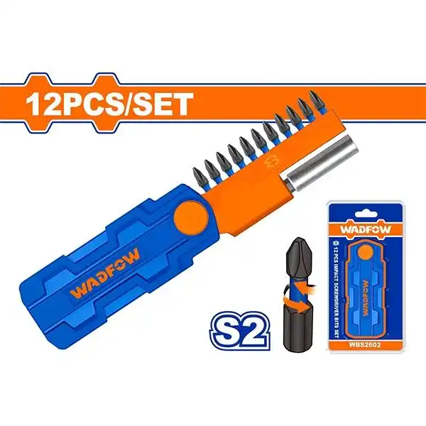 Bộ 12 Mũi Bắt Vít Từ Đóng WBS2602 WADFOW