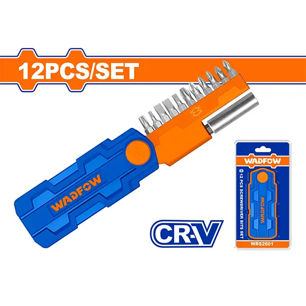 Bộ 12 mũi bắt vít từ Wadfow WBS2601