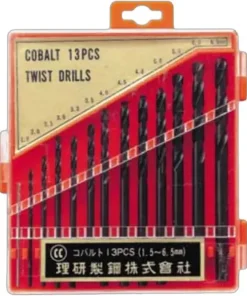 Bộ 13 mũi khoan HSSCo 1.5~6.5mm Riken