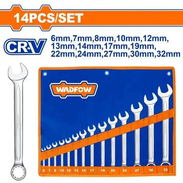 Bộ 14 Cờ Lê Vòng Miệng WSP1M14 WADFOW