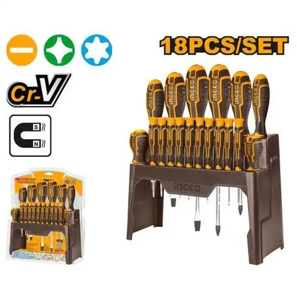 Bộ 18 Tua Vít HKSD1828 INGCO