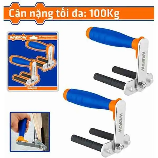 Bộ 2 cảo kẹp vác ván gỗ 100kg Wadfow WTN2002