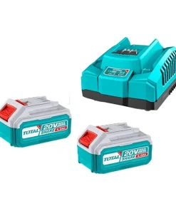 Bộ 2 Pin 20V 4.0Ah Và Sạc Nhanh 4A Total TFBCPK1424
