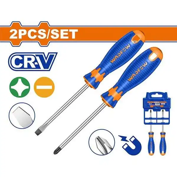 Bộ 2 Tua Vít Dẹp & Bake WSS1302 WADFOW