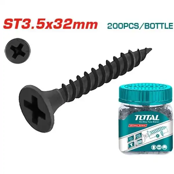 Bộ 200 vít bắt tường ST3.5x32mm WJDS3503221 TOTAL