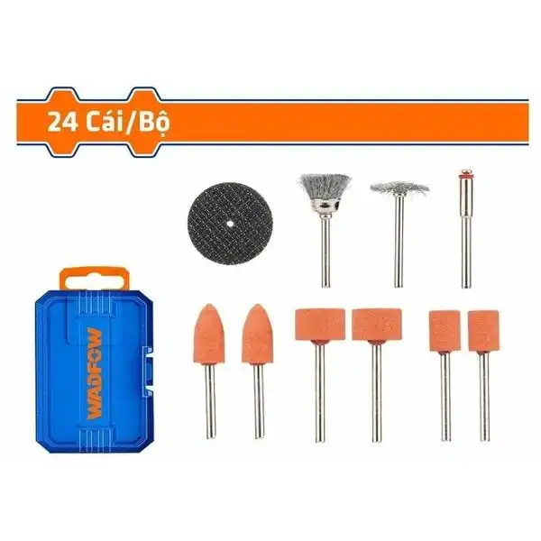 Bộ 24 Món Phụ Kiện Mài Mini WRR4024 WADFOW
