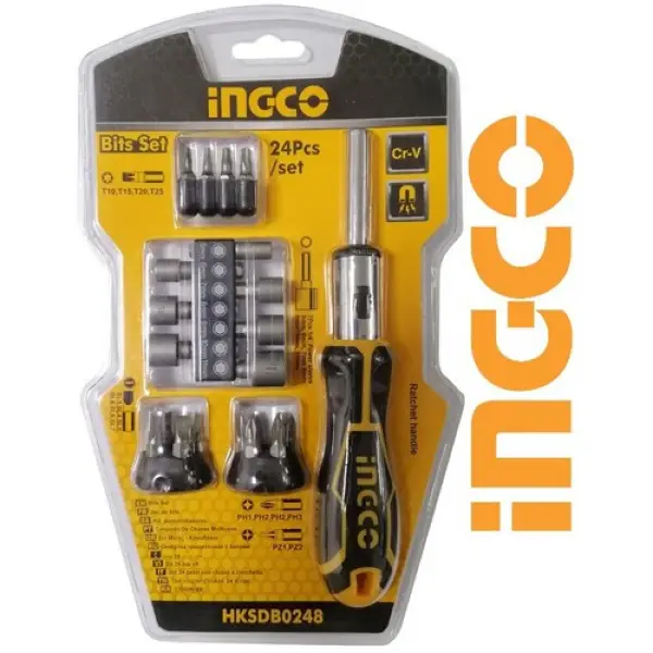 Bộ 24 tua vít Ingco HKSDB0248
