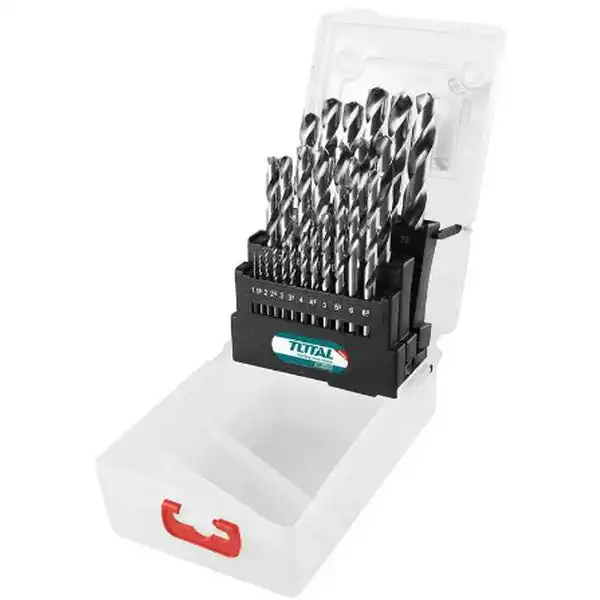 Bộ 25 mũi khoan sắt TACSD0251 TOTAL