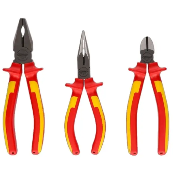 Bộ 3 cây kìm cách điện 1000V VDE 117.1110 KSTools