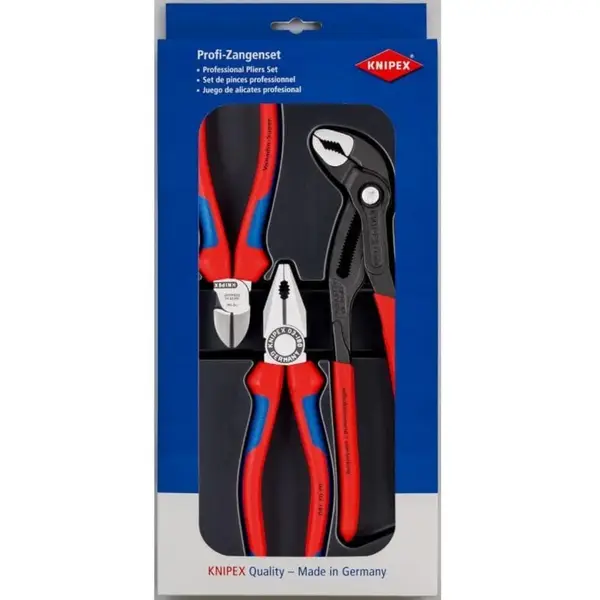 BỘ 3 CÂY KÌM KNIPEX - BESTSELLER SET 00 20 09 V01