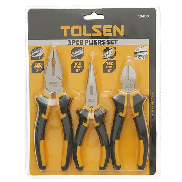 Bộ 3 chiếc Kìm Tolsen 10400