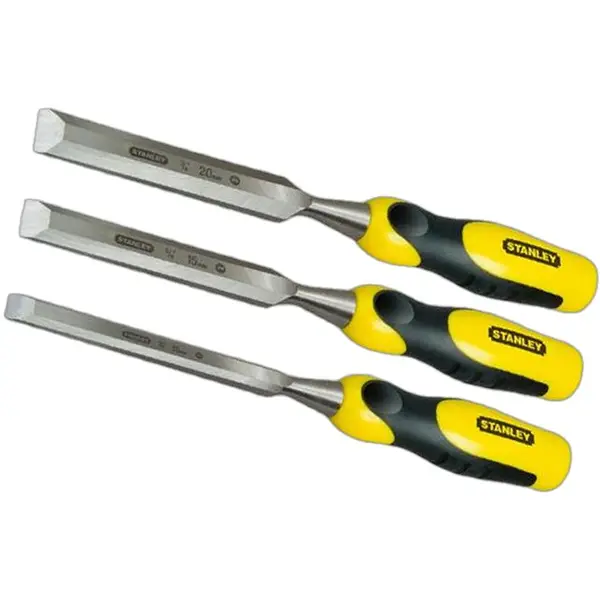 BỘ 3 ĐỤC GỖ CÁN NHỰA MỀM STANLEY 16-285