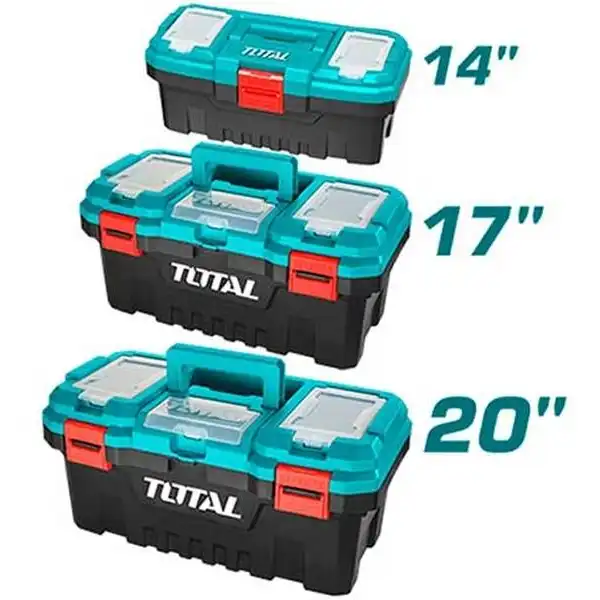 Bộ 3 thùng đựng đồ nghề khóa nhựa Total TPBXK0031