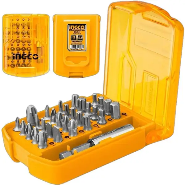 BỘ 30 ĐẦU NỐI VÀ MŨI BẮT VÍT ĐA NĂNG INGCO AKSD08301