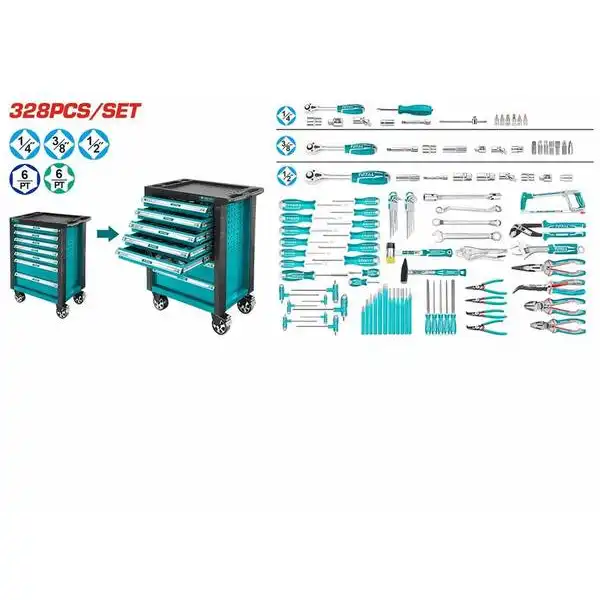 Bộ 328 món trong xe đựng công cụ THPTCS73281 TOTAL