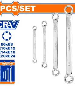 Bộ 4 cờ lê vòng miệng WadFow WFR2404