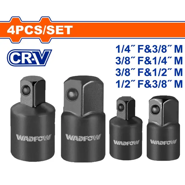 Bộ 4 đầu chuyển đầu tuýp Wadfow WMS6404