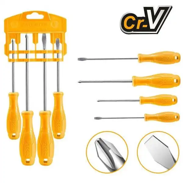 Bộ 4 Tua Vít HKSD0458 INGCO