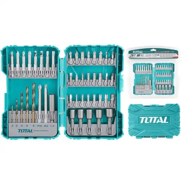 Bộ 45 mũi siết vít xoắn TACSDL24501 TOTAL