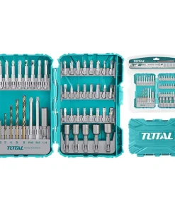 Bộ 45 mũi siết vít xoắn Total TACSDL24501