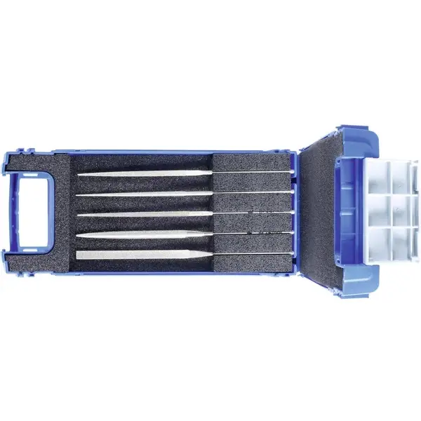 BỘ 5 CÂY DŨA KIM CƯƠNG DÀI 215MM ĐỘ HẠT D126 PFERD DF 4205 D 126