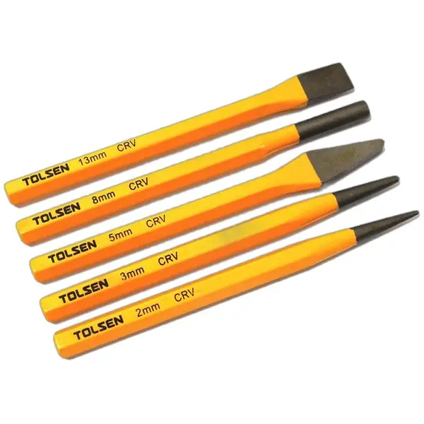 BỘ 5 ĐỤC DÙI (CÔNG NGHIỆP) TOLSEN 25091
