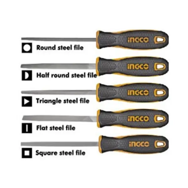 Bộ 5 giũa sắt Ingco HKTFS0508
