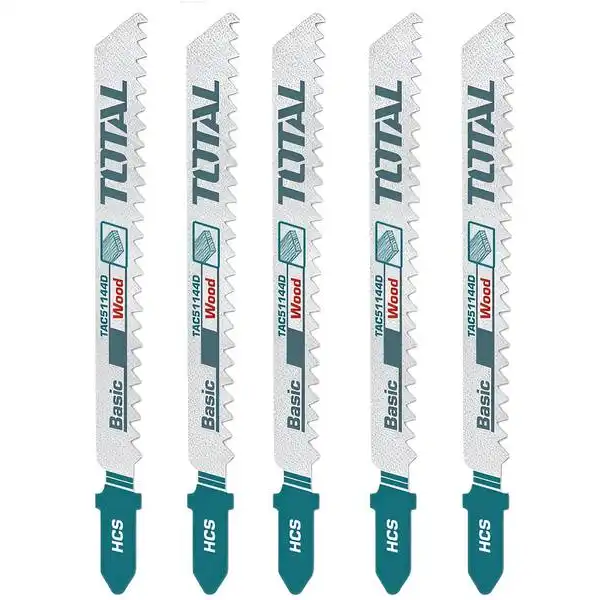 Bộ 5 lưỡi cưa lọng gỗ 6 răng TAC51144D TOTAL
