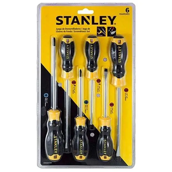 BỘ 6 CÂY TUỐC NƠ VÍT CÓ TỪ STANLEY STMT66672