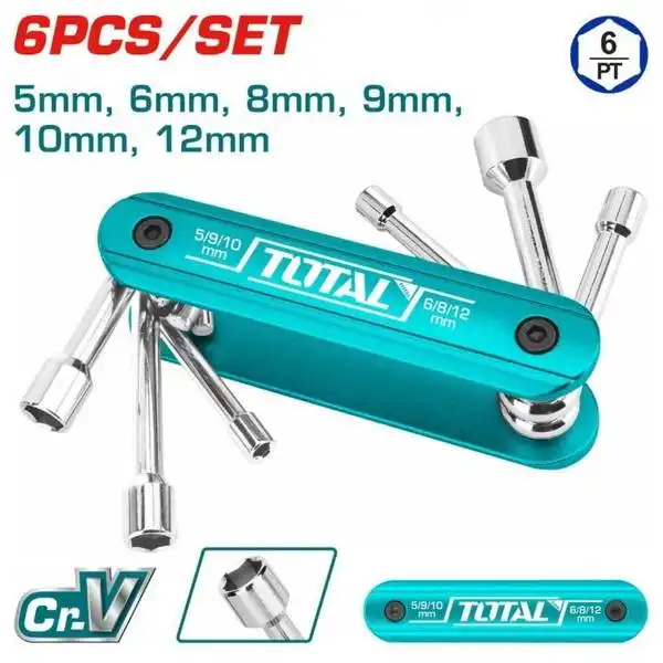 Bộ 6 chìa vặn tiện dụng THFND061 TOTAL