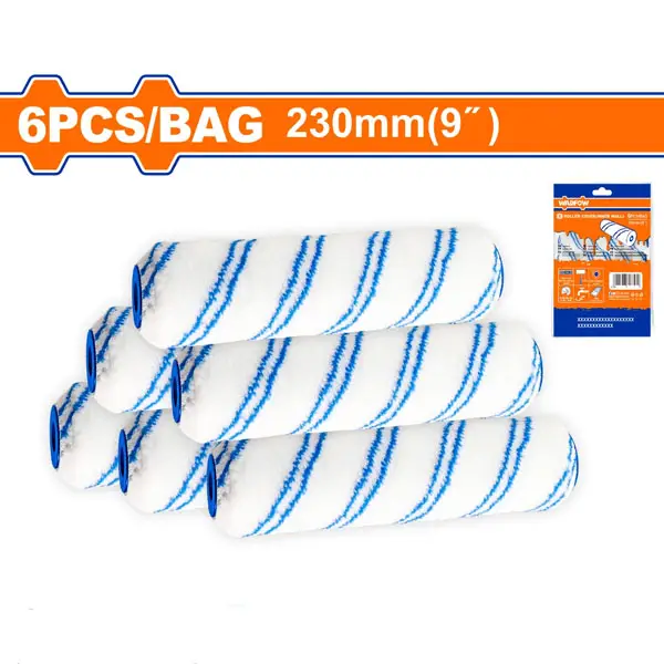 Bộ 6 ống lăn sơn 9 inch (tường trong nhà) WadFow WCB4996