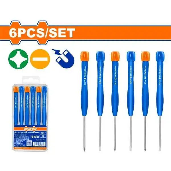 Bộ 6 Tua Vít Chính Xác 50Mm WSS2B06 WADFOW