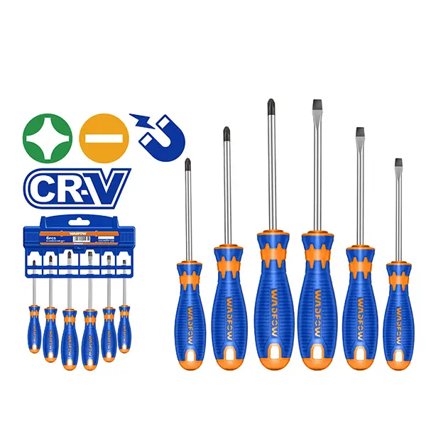 Bộ 6 tua vít dẹp & bake Wadfow WSS1206