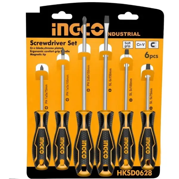 Bộ 6 tua vít Ingco HKSD0628