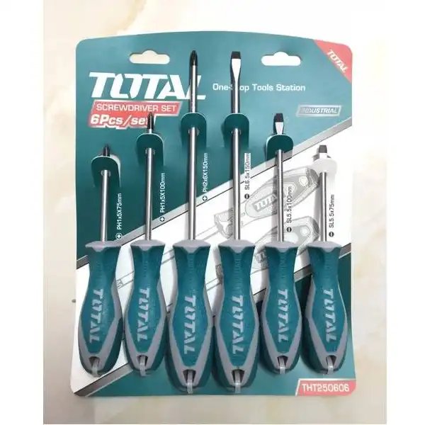 Bộ 6 tua vít THT250606 TOTAL