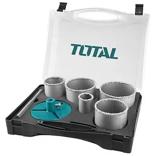 Bộ 7 mũi khoét lỗ (cacbua) TACSH2071 TOTAL