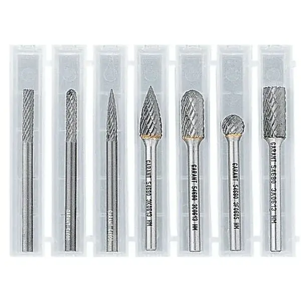 Bộ 7 mũi mài Mini burr set thân 3mm Garant
