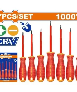 Bộ 7 Tua Vít Dẹp & Bake Cách Điện WSS7407 WADFOW