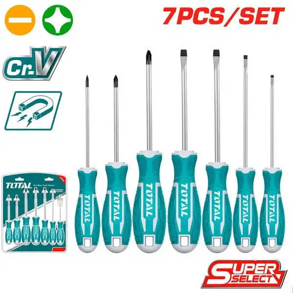 Bộ 7 tua vít THT2506072 TOTAL