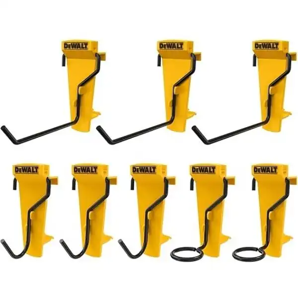 Bộ 8 cái móc treo DEWALT DWST82816 - 8-PIECE HOOK SET