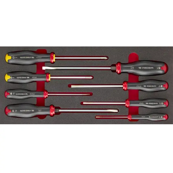 Bộ 8 cây tua vít PROTWIST trong foam Facom MODM.AT1
