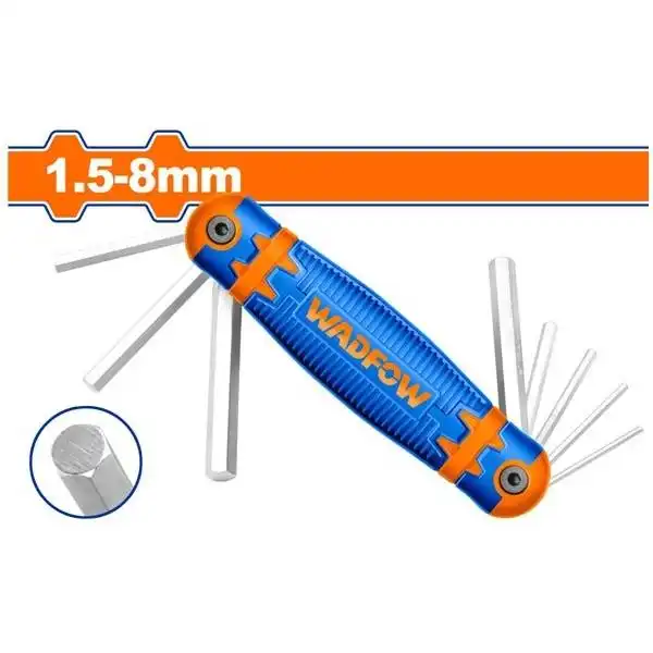 Bộ 8 Chìa Lục Giác 1.5-8Mm WHK1281 WADFOW