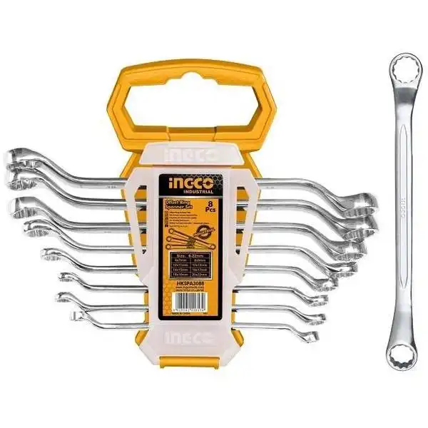 Bộ 8 Cờ Lê Hai Vòng (6-22Mm) HKSPA3088 INGCO