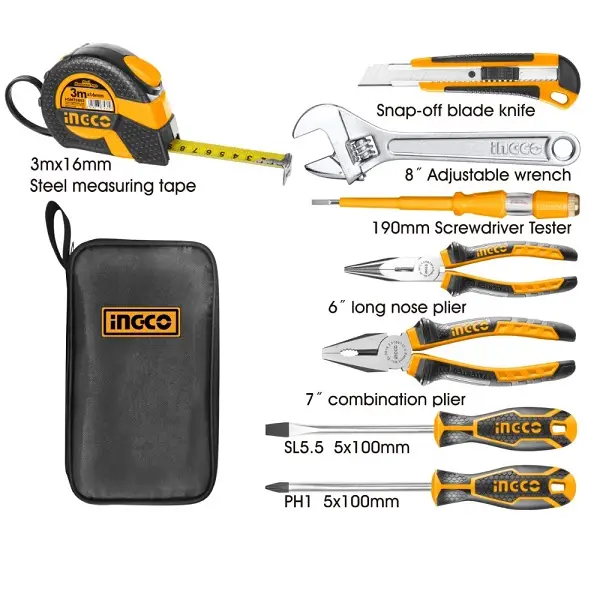 Bộ 8 dụng cụ cầm tay Ingco HKTH10808