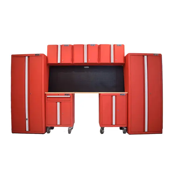Bộ 8 tủ 335cm màu đỏ CSPS VNGS3352BC1