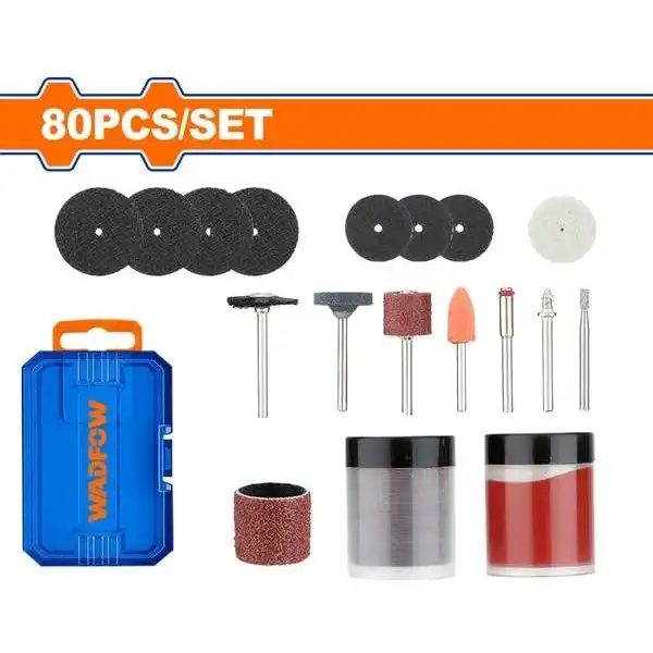 Bộ 80 Món Phụ Kiện Mài Mini WRR7080 WADFOW